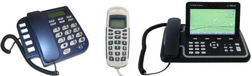 VoIP telefony