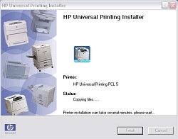 Instalace aplikace HP Universal Printer Driver