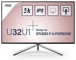 AOC u32u1 info screen 250px